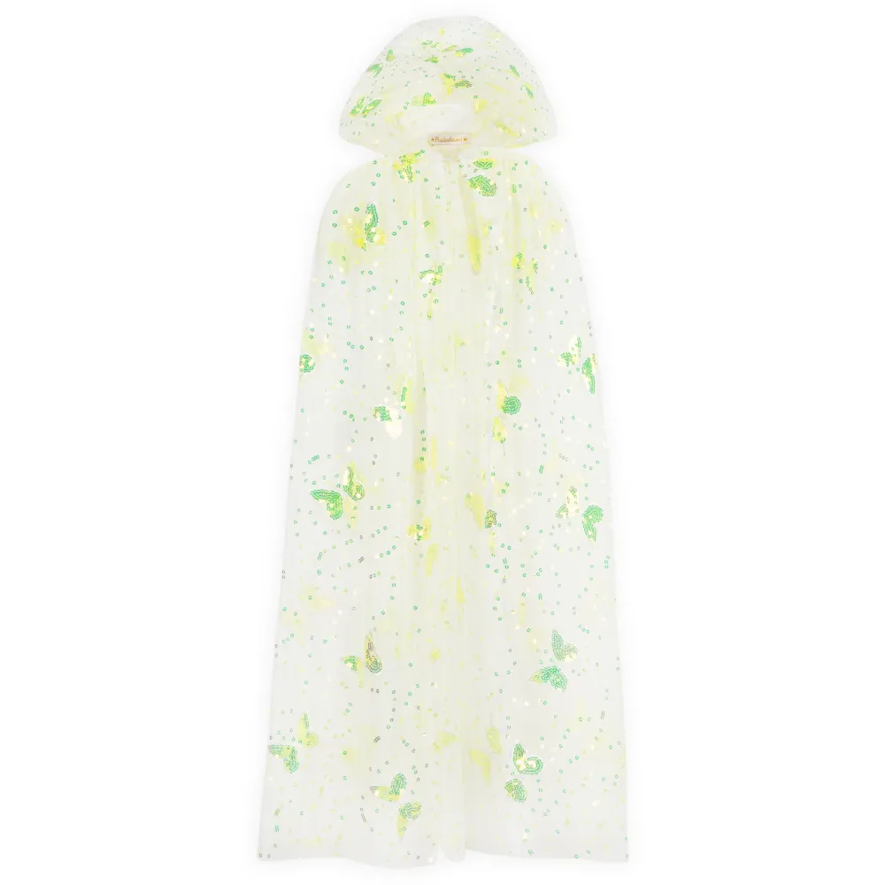 Best Sale Ratatam CAPE PAPILLON JAUNE FLUO BRODEE / NEON YELLOW BUTTERFLY CAPE