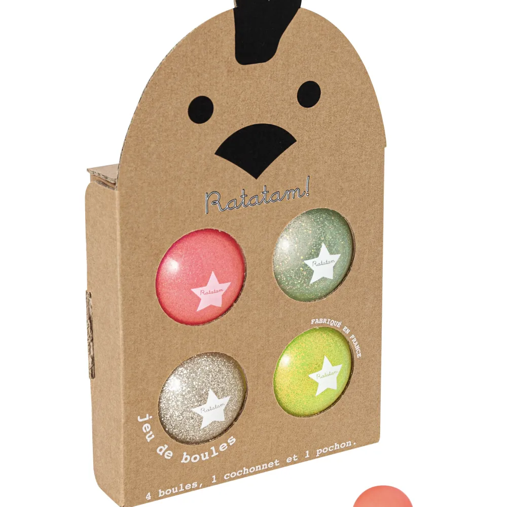 Store Ratatam Jeu de boules pailleté summer – Multicolore