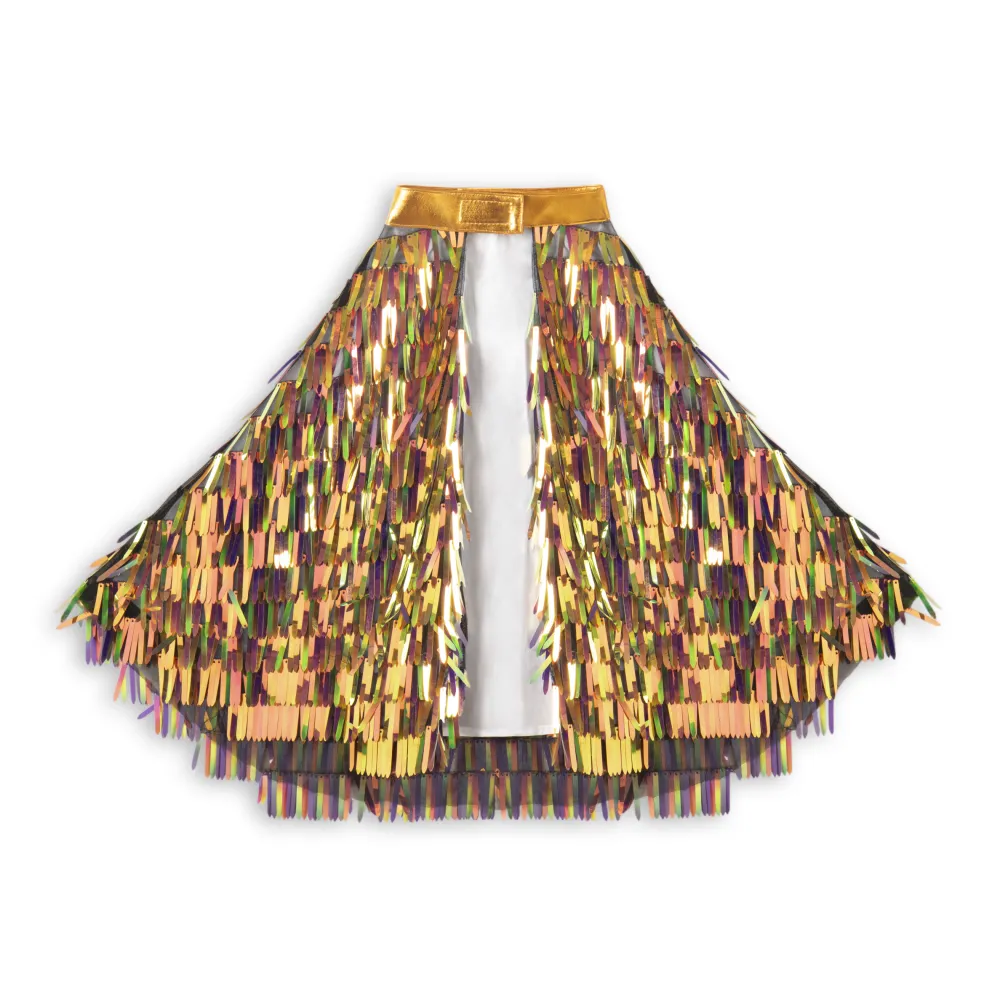 Cheap Ratatam La cape holographique à franges – Or